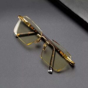 Vintage Round Glasses Frame Men
