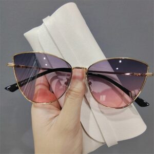 Hot Fashion Oversized Vintage Cat Eye Sunglasses